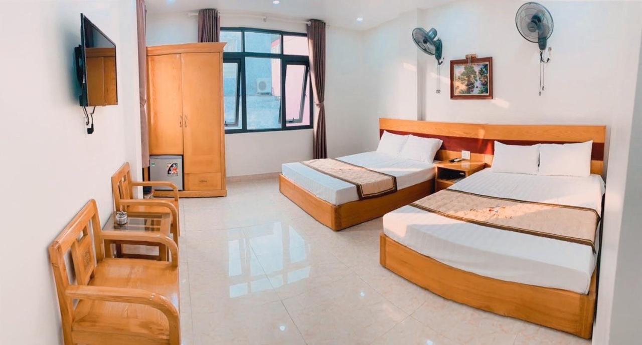 Galaxy Home - Hotel Sky View Chan Chau Bagian luar foto