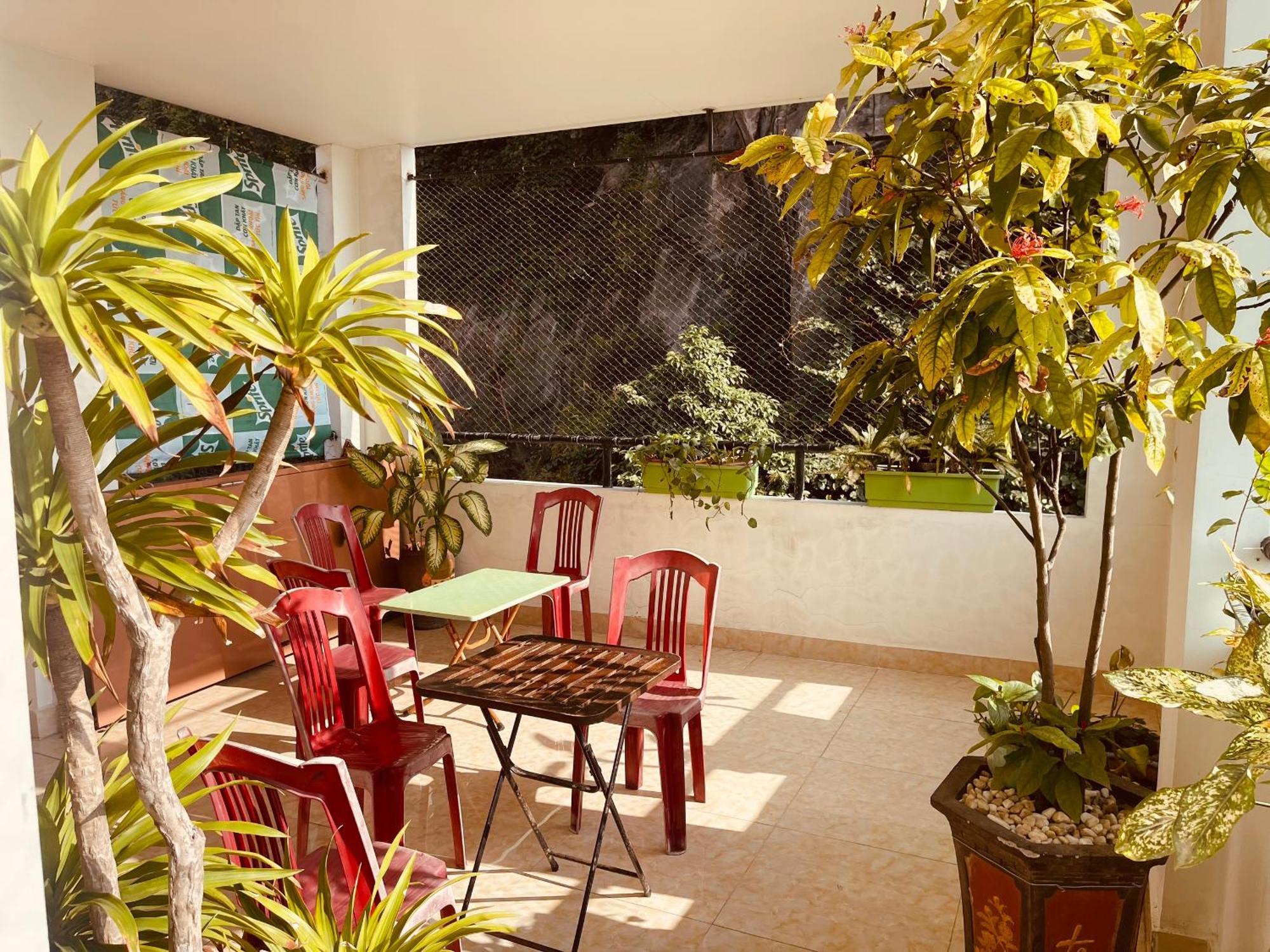 Galaxy Home - Hotel Sky View Chan Chau Bagian luar foto