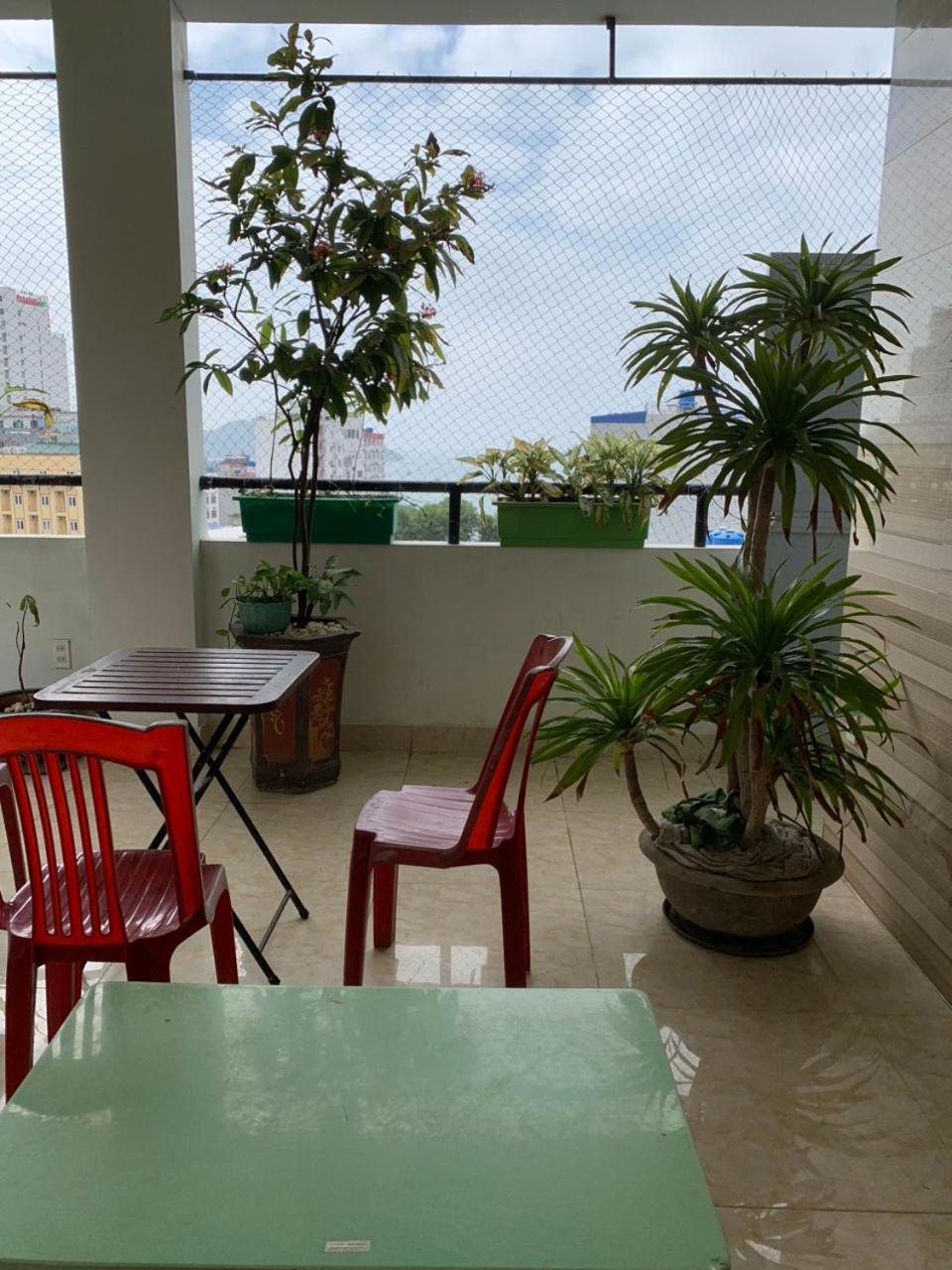 Galaxy Home - Hotel Sky View Chan Chau Bagian luar foto