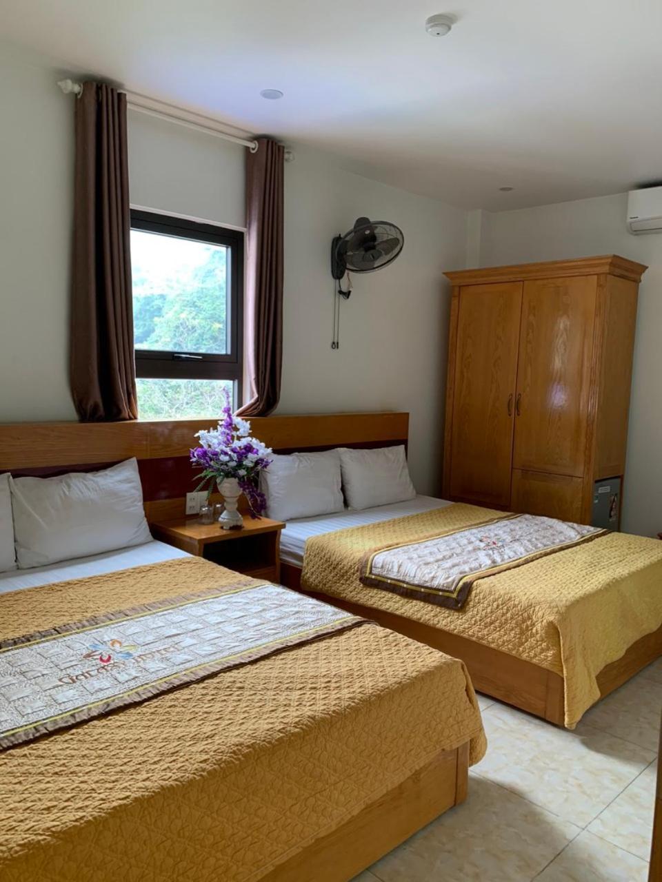 Galaxy Home - Hotel Sky View Chan Chau Bagian luar foto